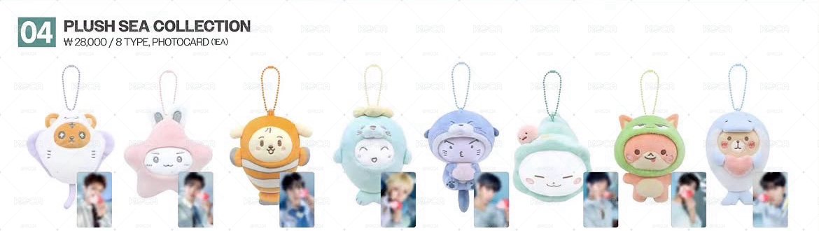 (10/4收單）8th : Blue Drift 吊娃 PLUSH SEA COLLECTION