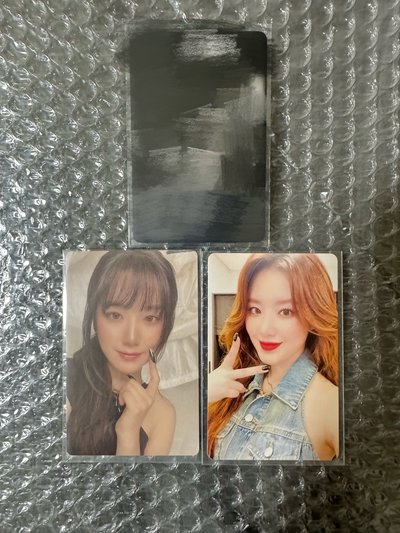 刷兩張小卡+額外送一張小卡（不公開）