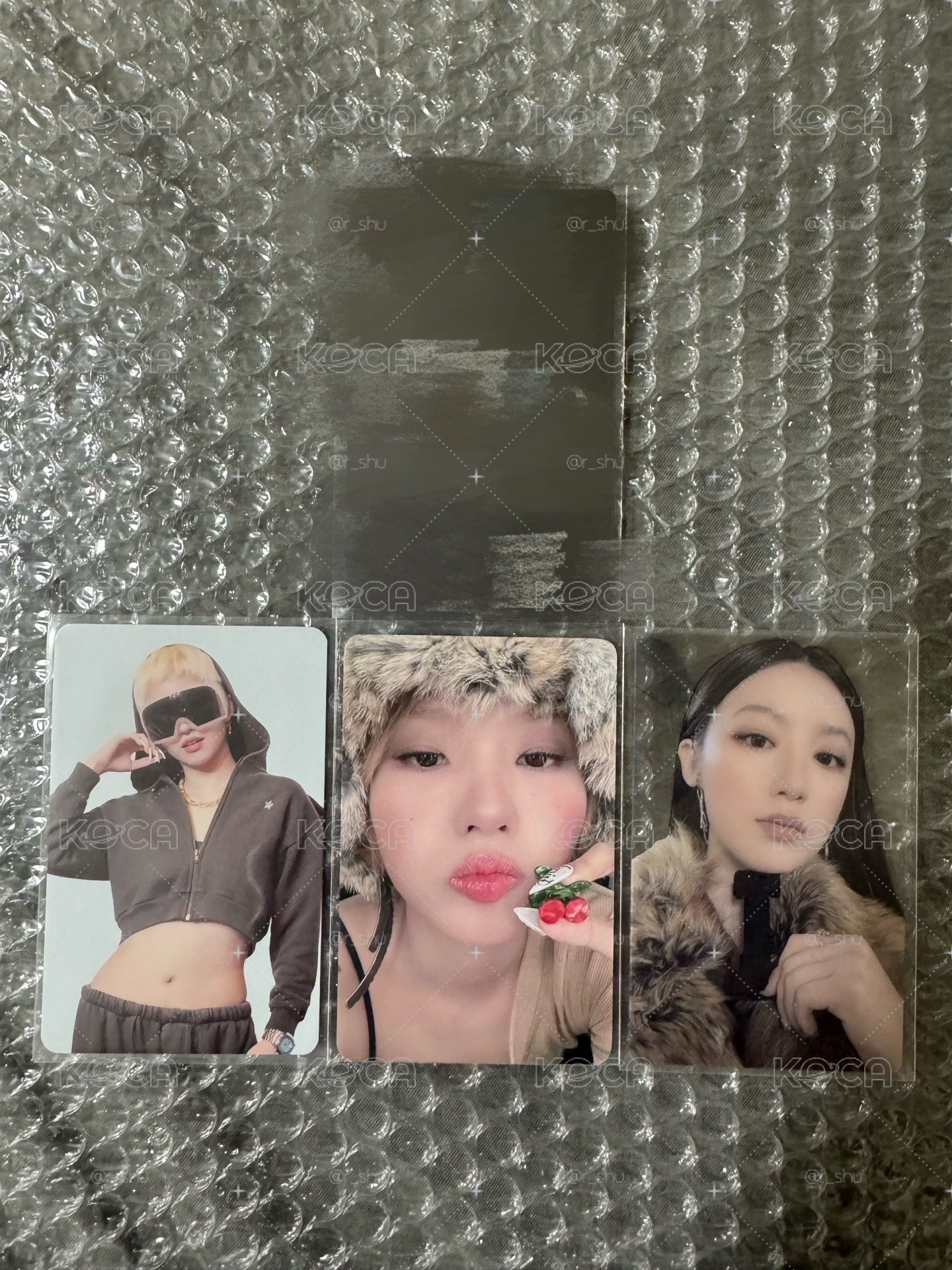 娟小卡兩張+刷透卡+額外送一張小卡（不公開）
