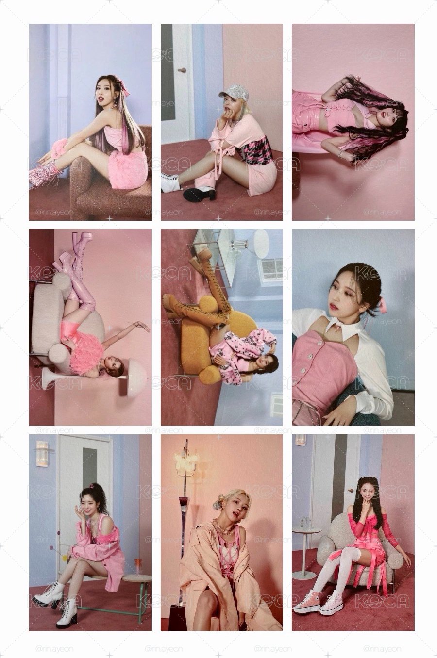 Twice 正規三 明信片