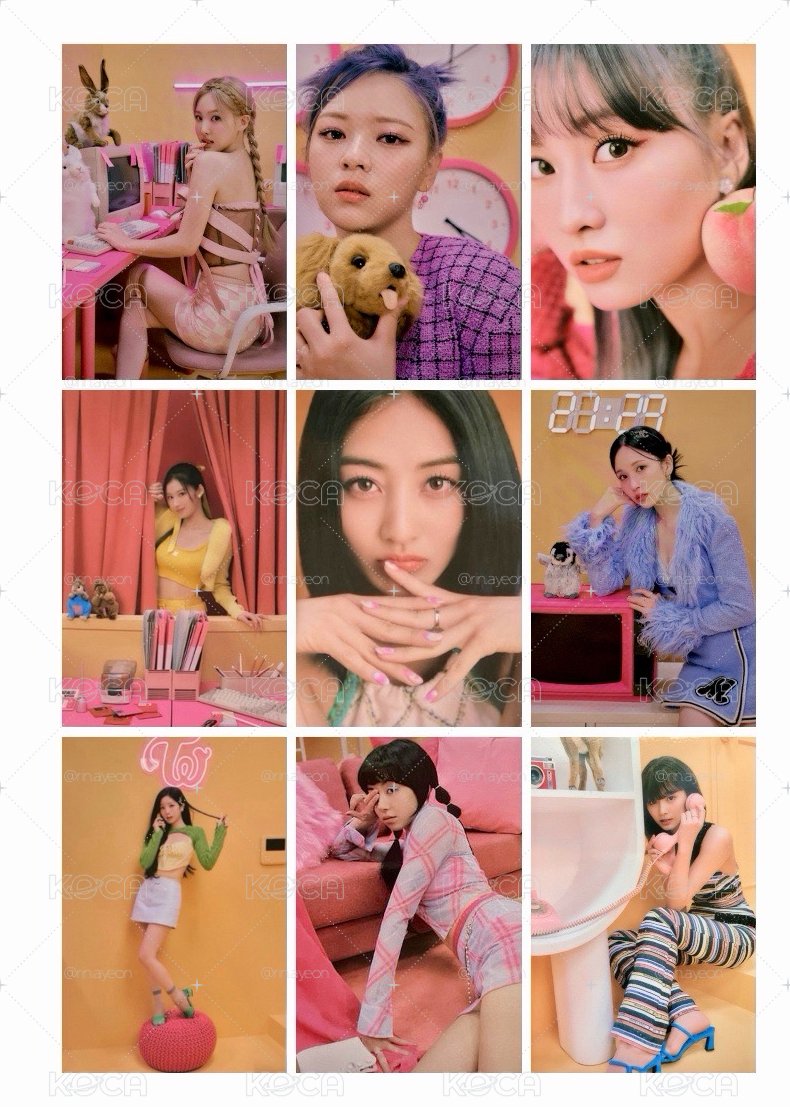 Twice 迷11 明信片
