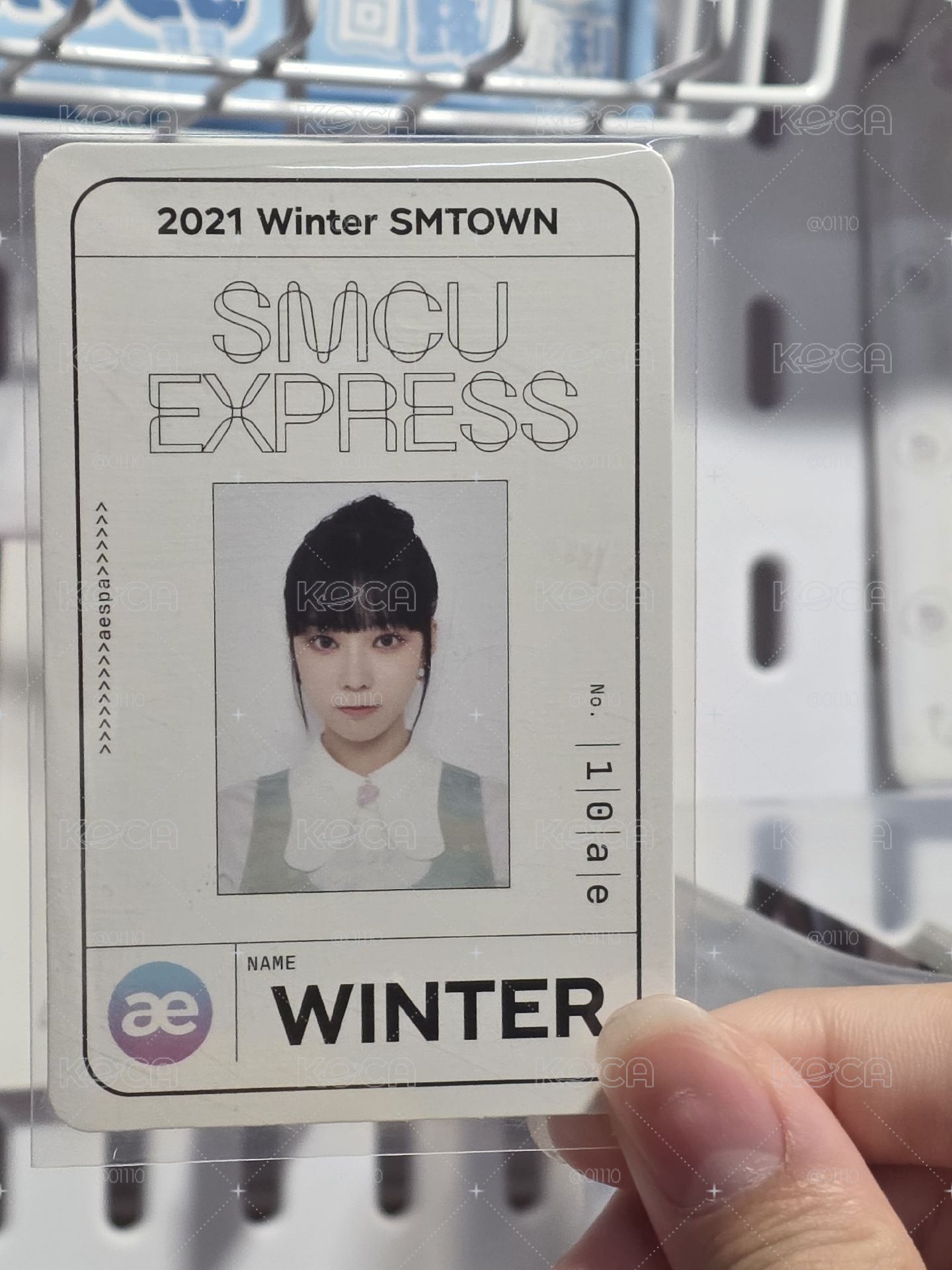 21SMCU 專輯卡 smcu2021冬專 團封id冬