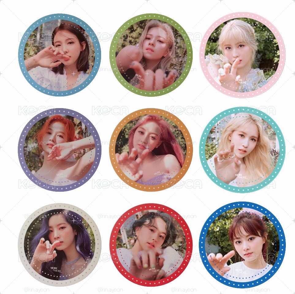 Twice 迷九 迷十 杯墊