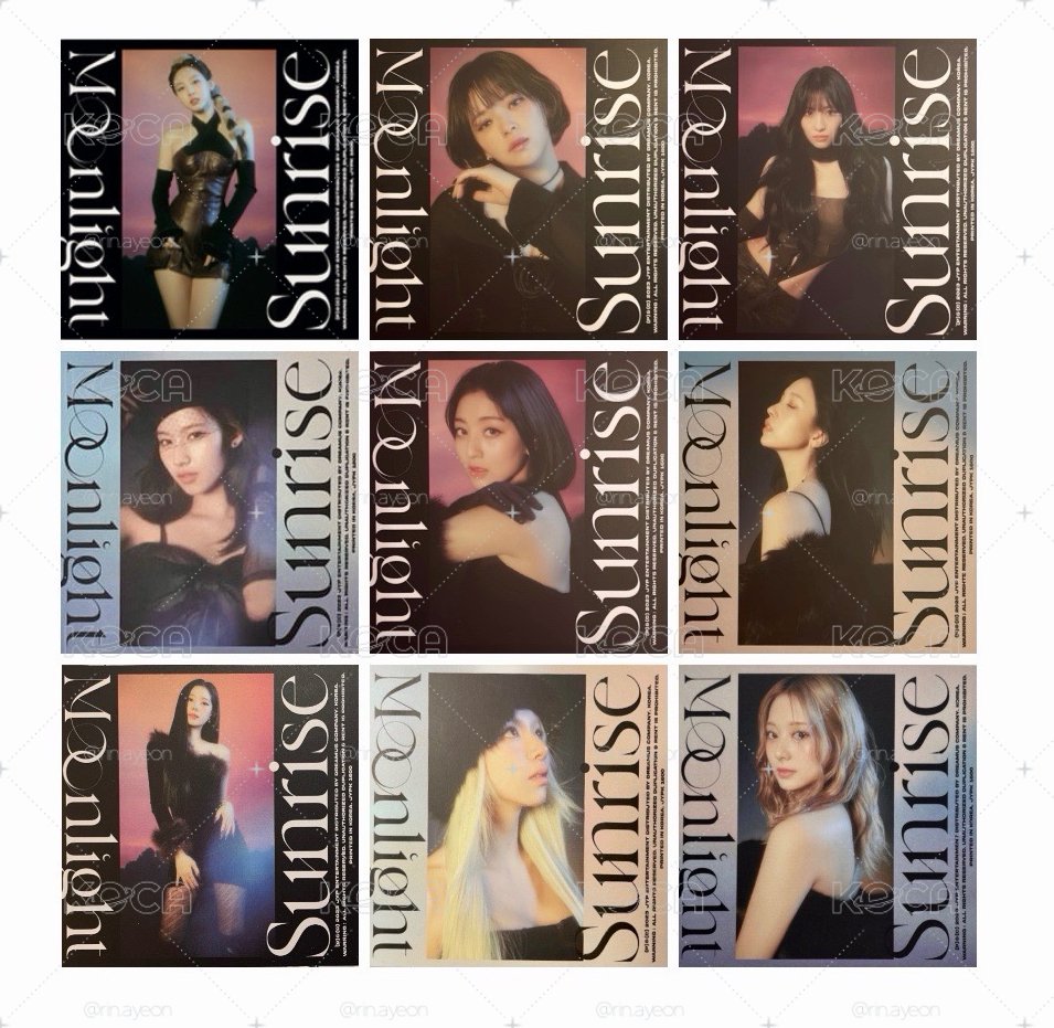 Twice 迷12 方卡