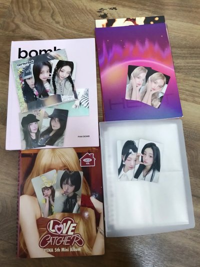 illit yena idle 專輯和小卡