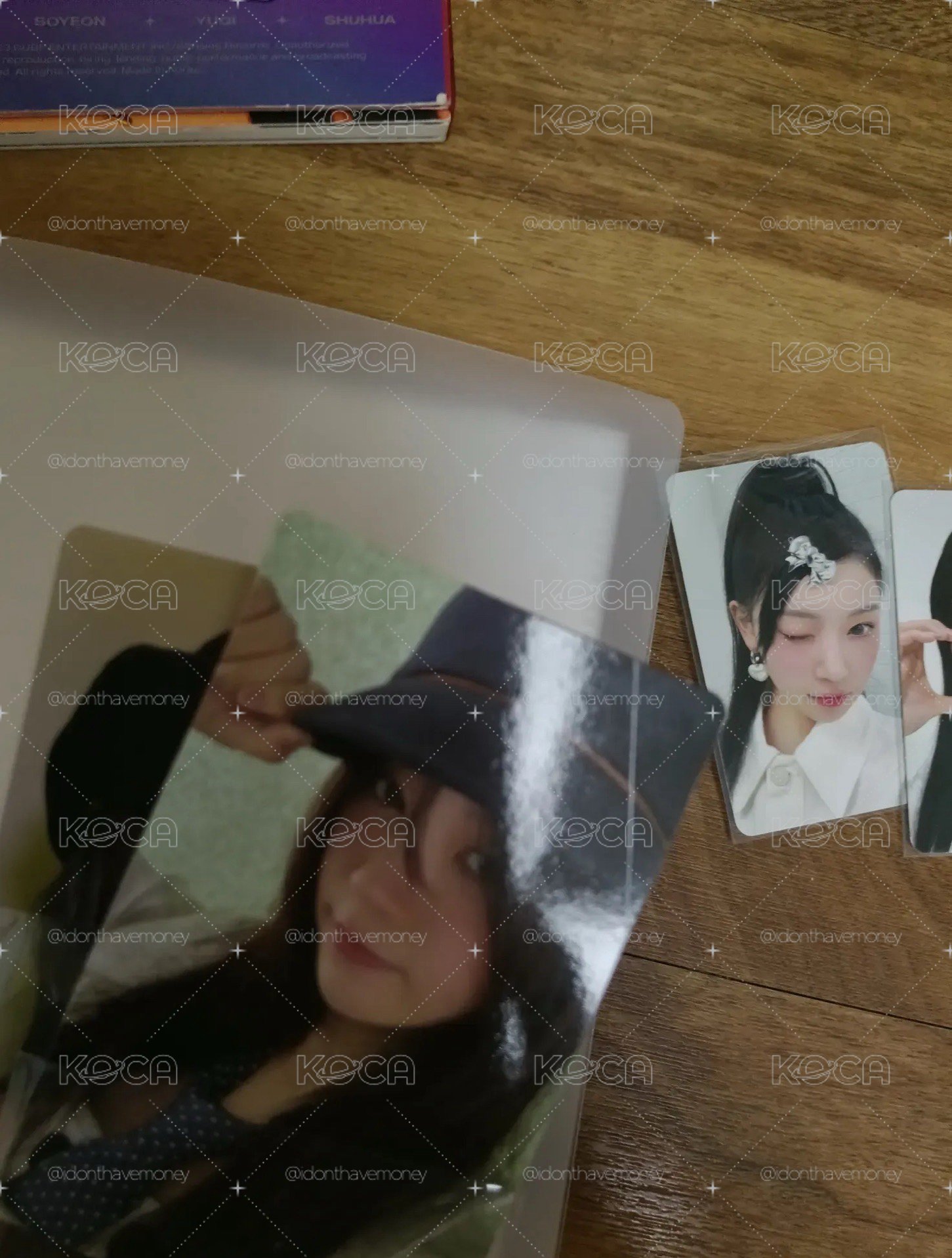 illit yena idle 專輯和小卡