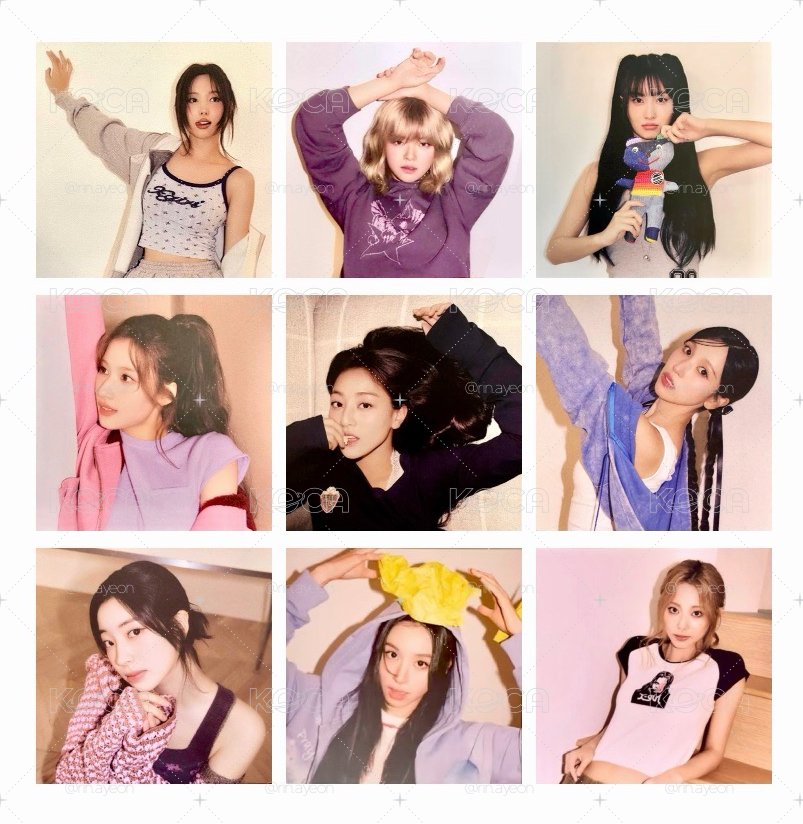 Twice 迷14 方卡