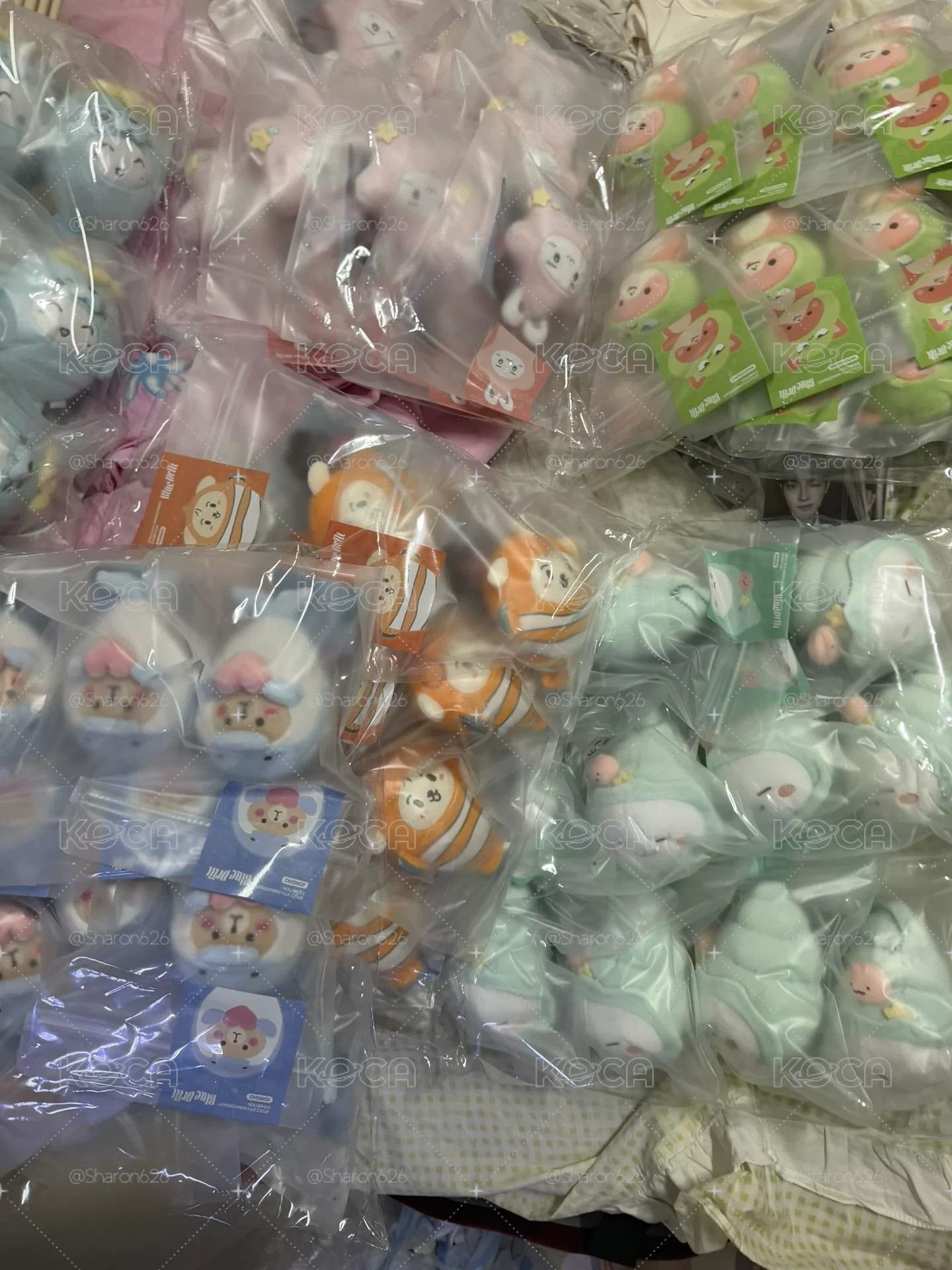 買到現貨 8th : Blue Drift 吊娃 PLUSH SEA COLLECTION