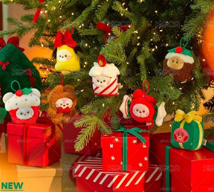 BT21 holiday 聖誕系列 吊飾