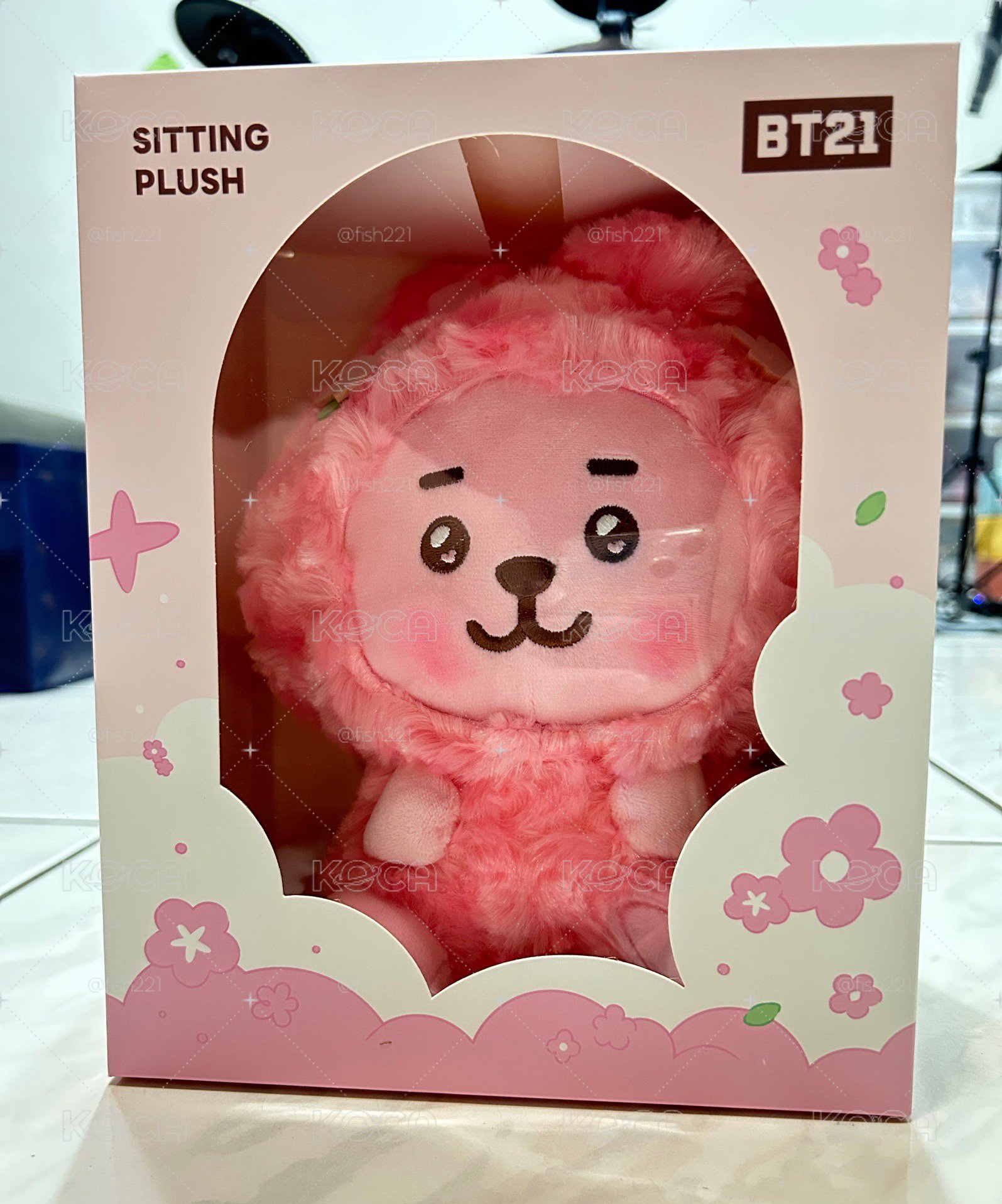 BT21 春精靈 COOKY 坐娃 中娃