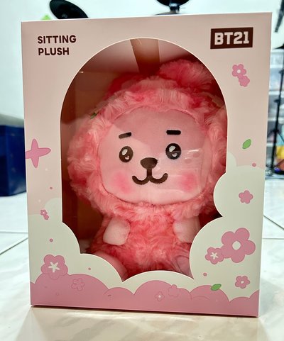 BT21 春精靈 COOKY 坐娃 中娃