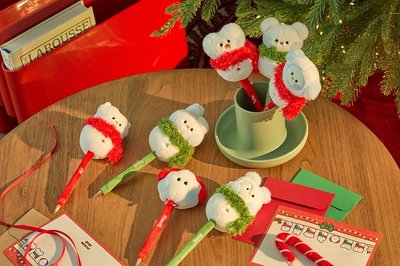 BT21  Holiday 聖誕系列 毛絨造型筆