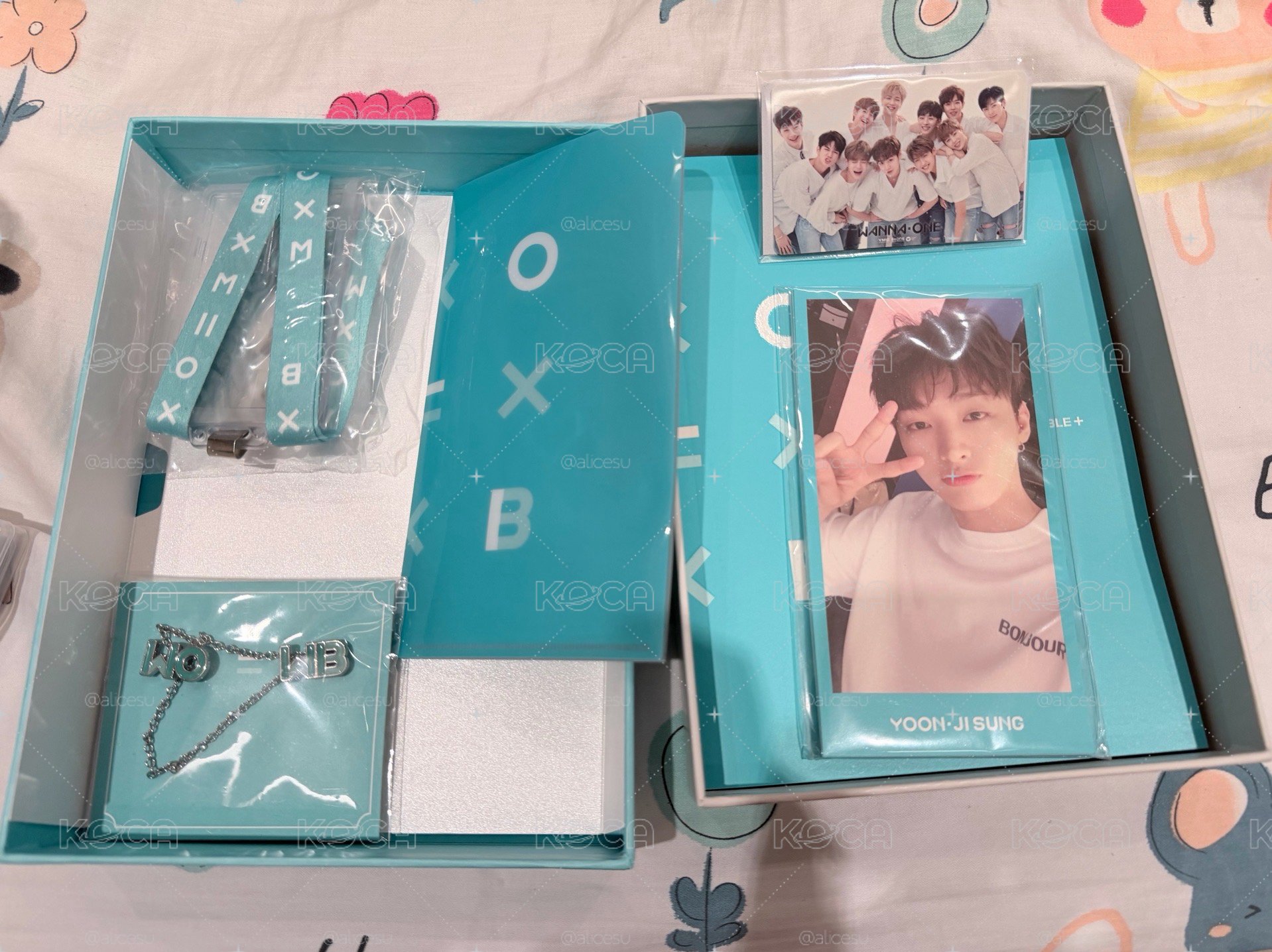 Wanna One 會員禮+一卡通