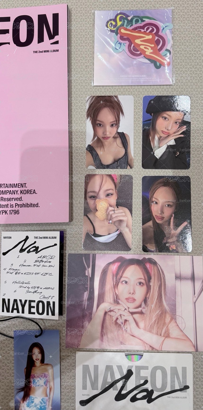 TWICE 娜璉 solo2 B版 已拆全專
