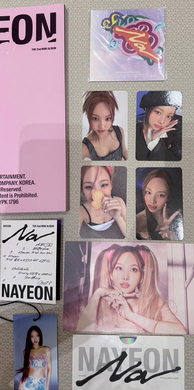 TWICE 娜璉 solo2 B版 已拆全專