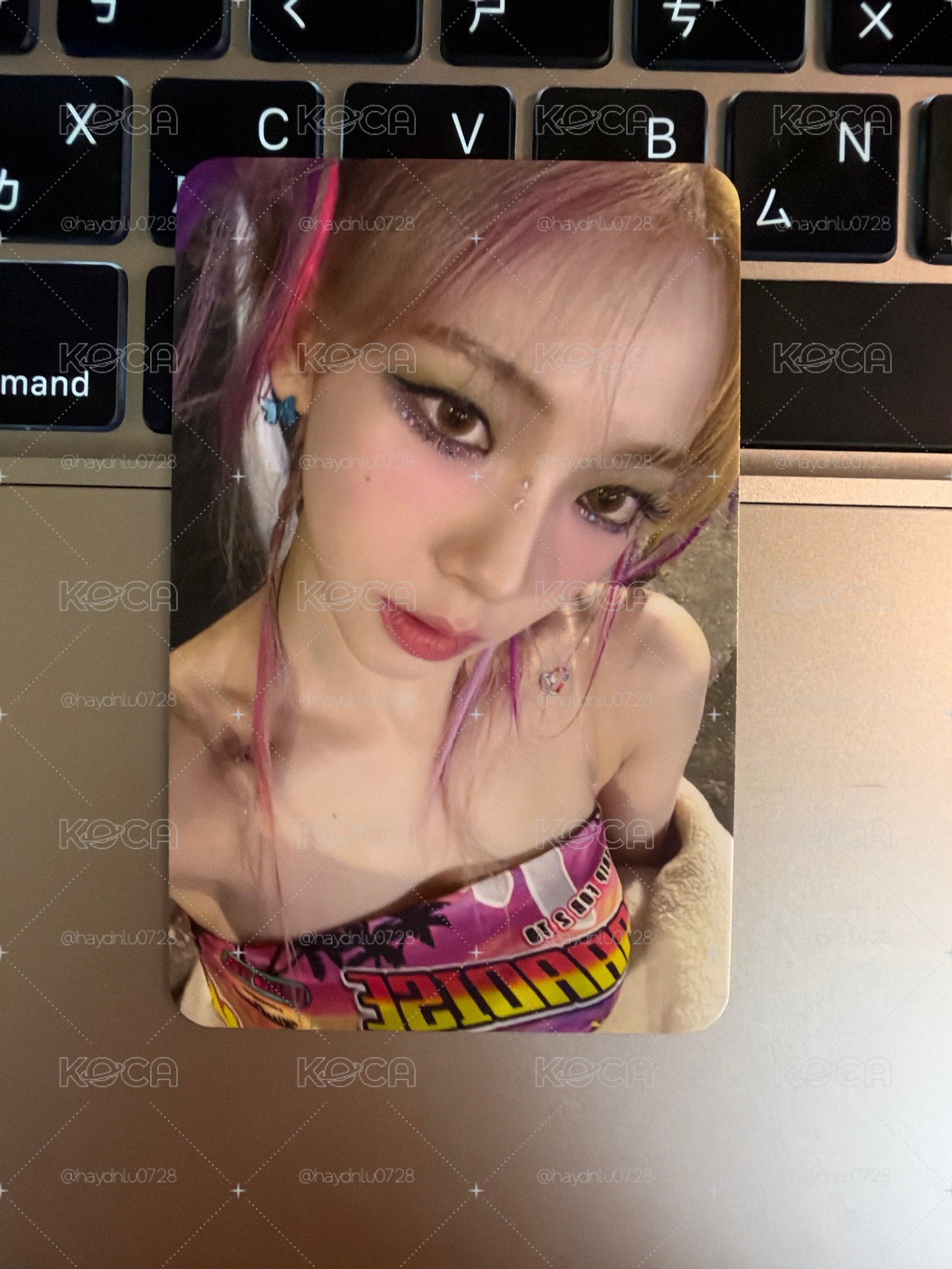 現貨當日出貨/MY WORLD sr 特典卡 星河預售C柚