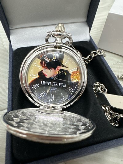 SJ limitless time 日本場週 懷錶 銀赫