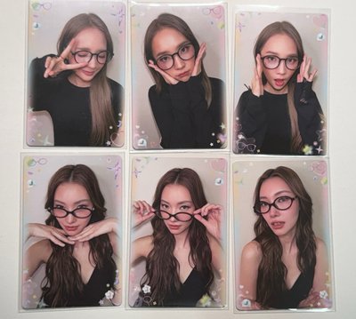 JJJ 七月書展眼鏡小卡 一套