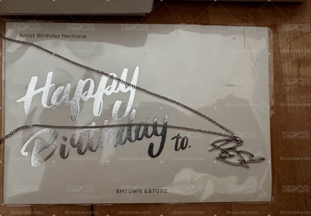 Johnny生日首飾系列