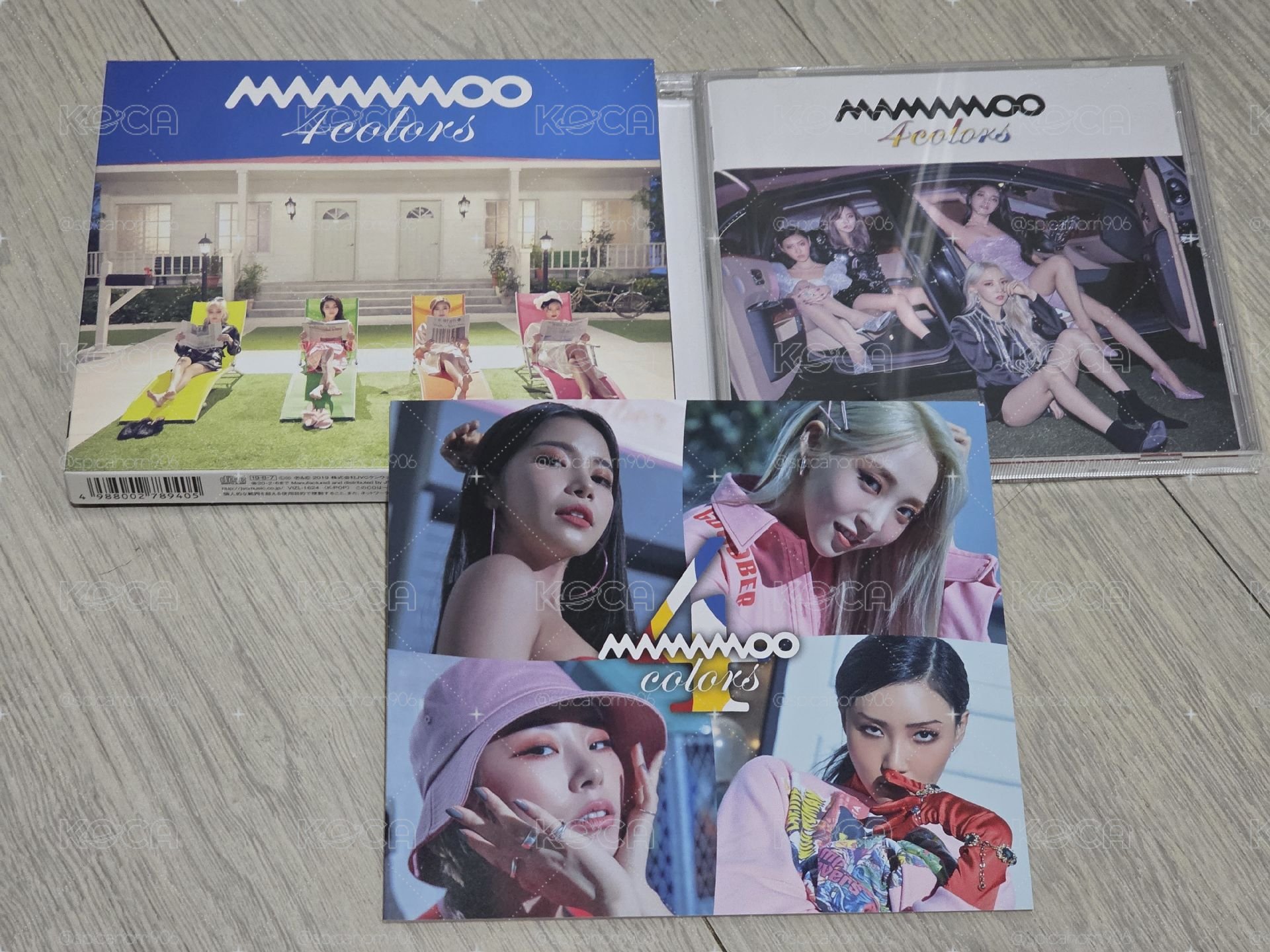 MAMAMOO 日本正規一輯 4colors (三版合售)