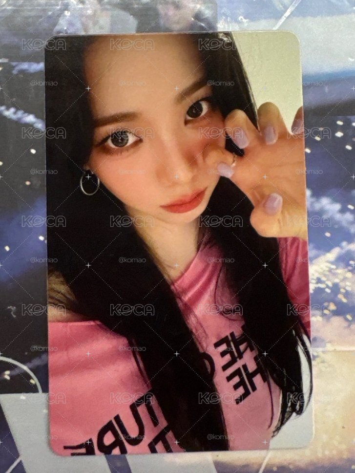 karina 泡泡摩奇中簽卡