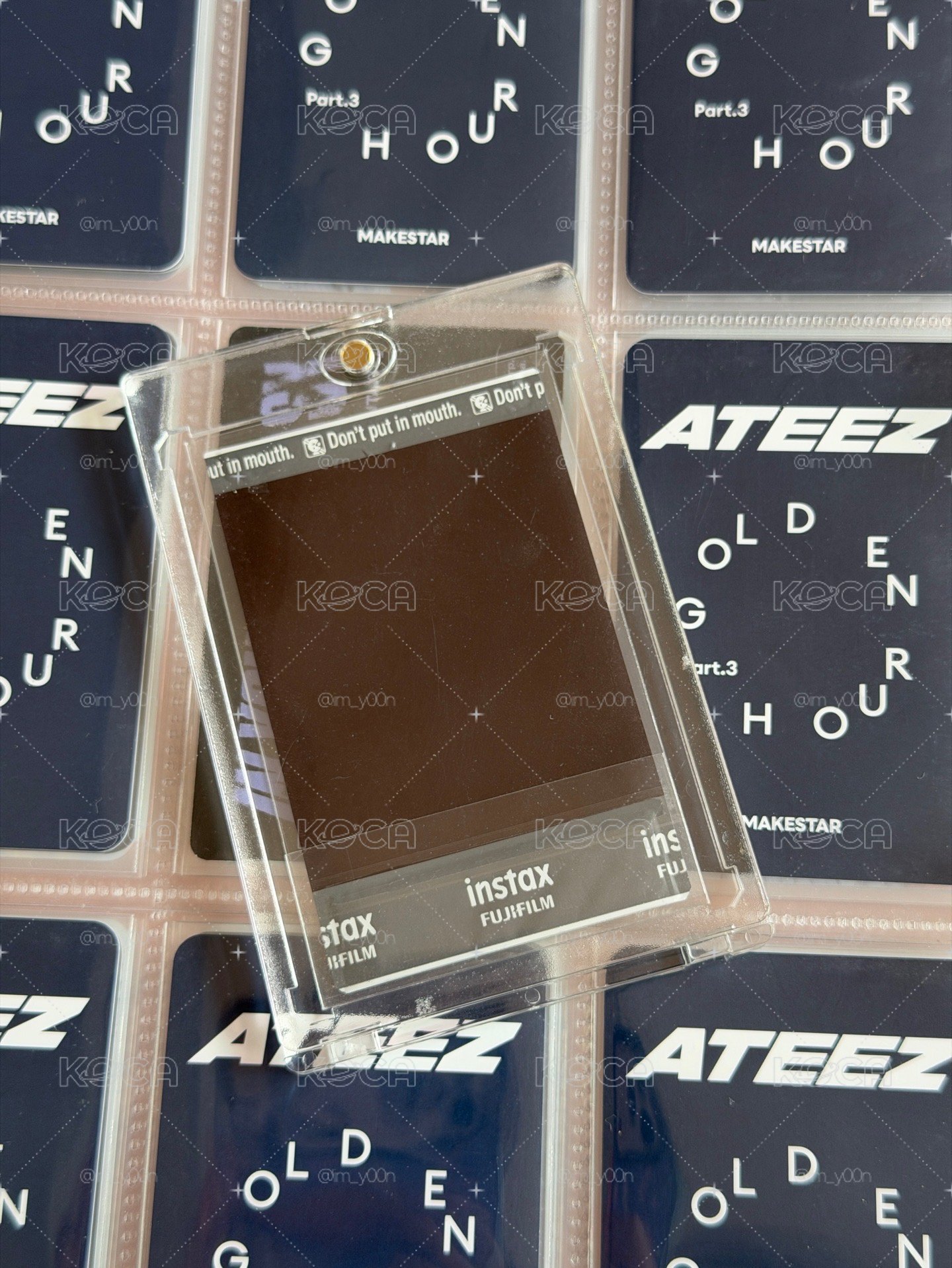 ATEEZ 弘中 未公開簽拍