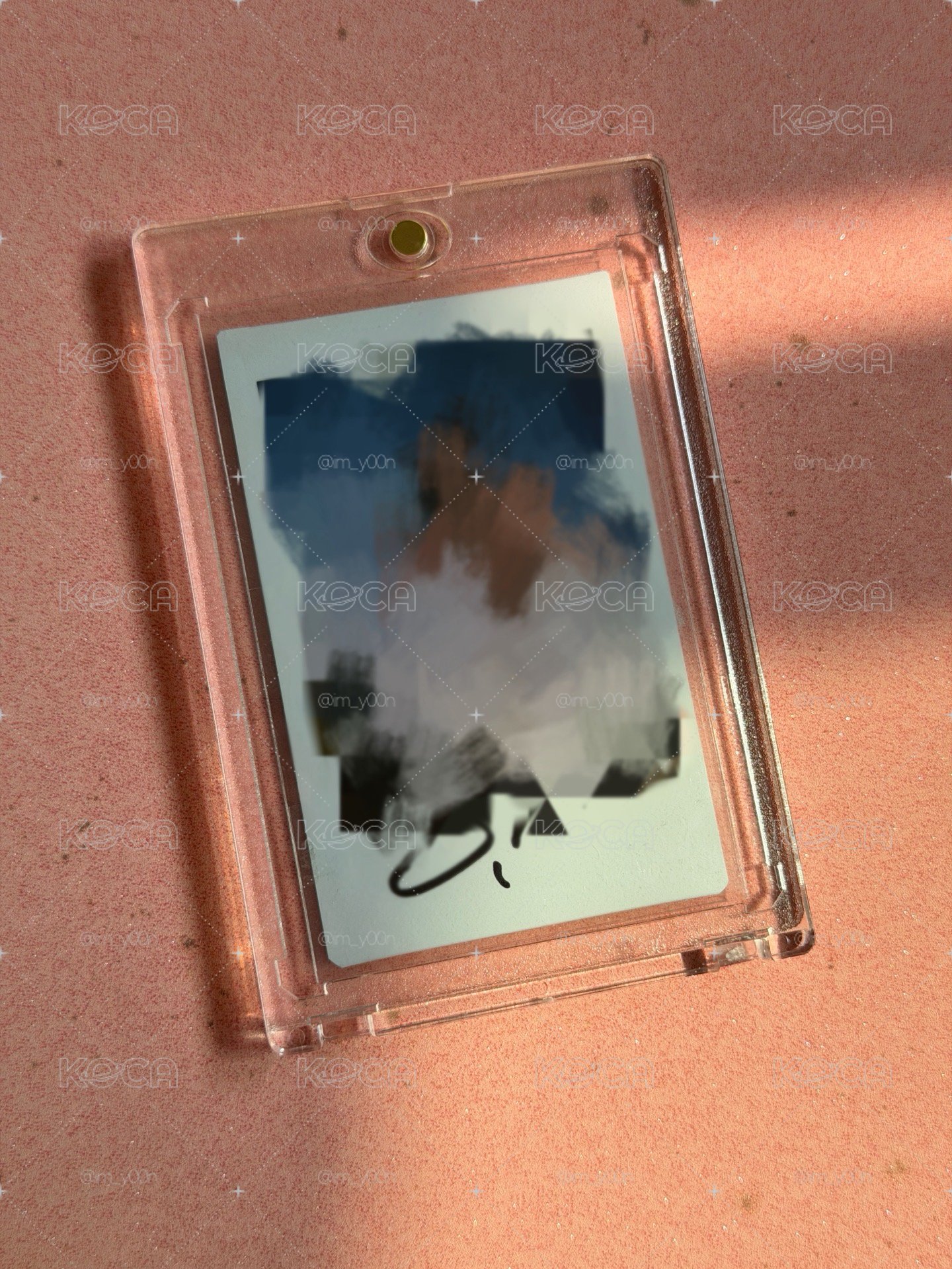 ATEEZ 弘中 未公開簽拍