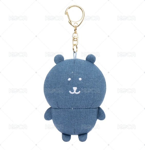 淺藍牛仔熊