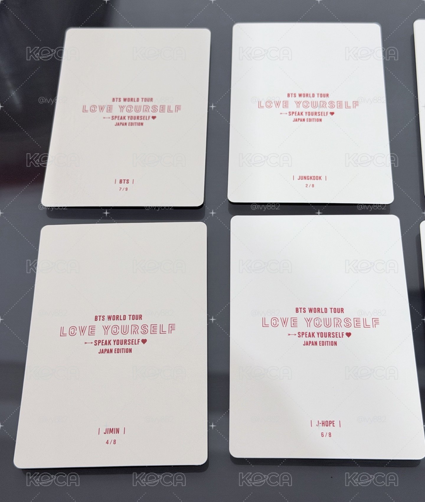 bts SY tour日巡小卡