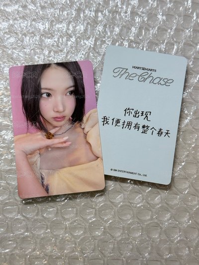 jiwoo出道kms 中文卡背