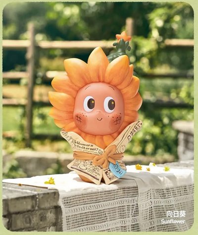 星星人 盲盒 手辦 公仔 向日葵 茶壺伯爵