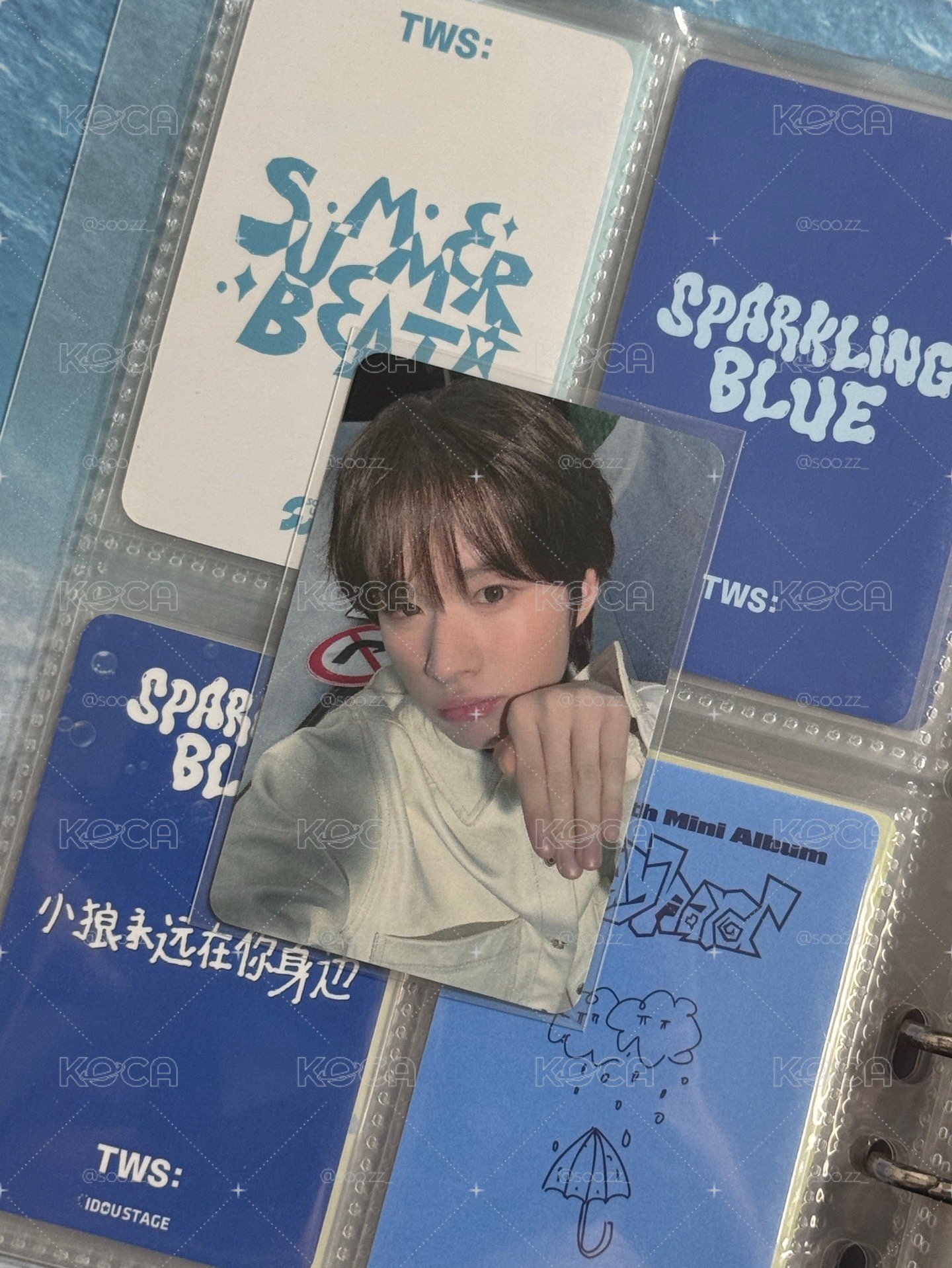 屋哩 𝙠𝙮𝙪𝙣𝙜𝙢𝙞𝙣 三張萌萌小卡˚⁎*🐥💛