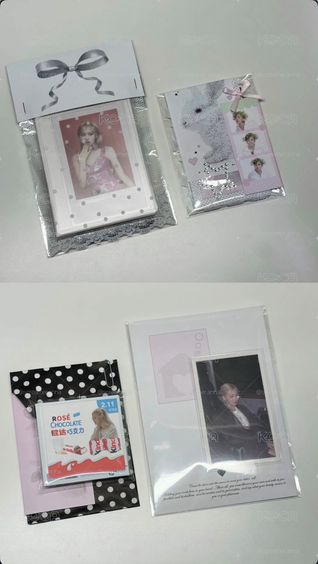 Rosé born pink 拍立得專卡