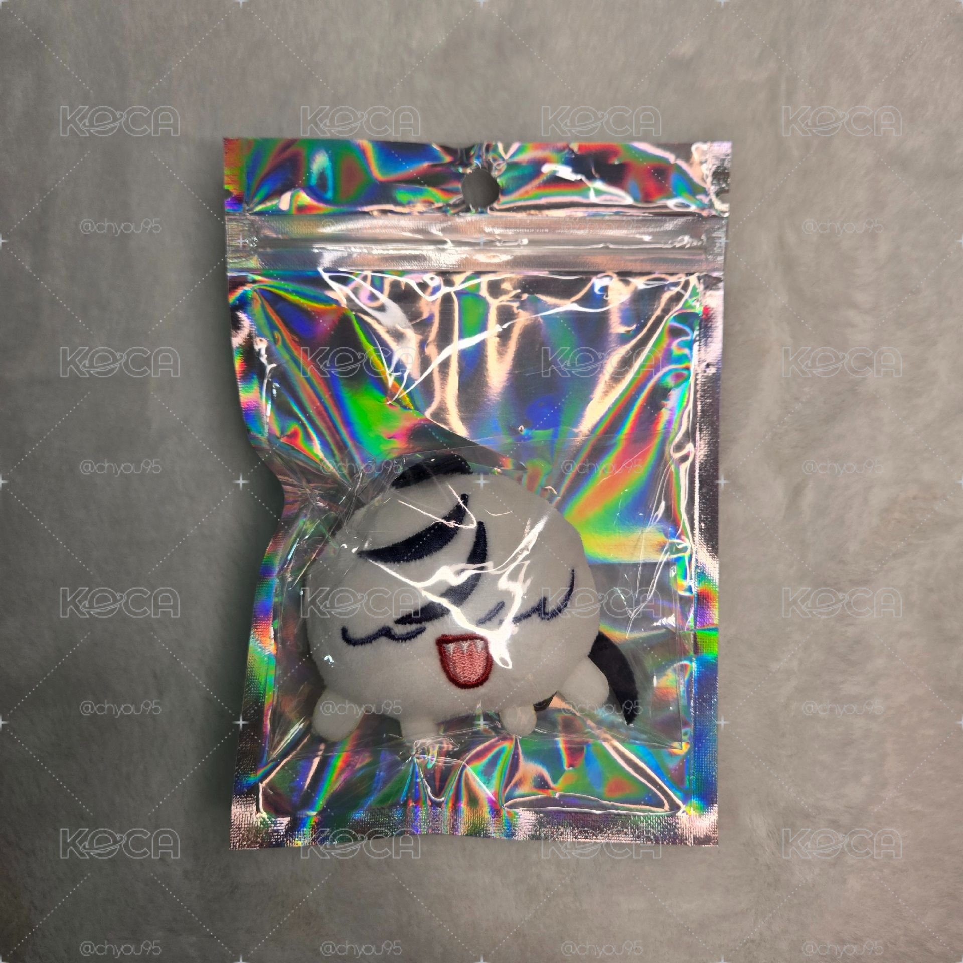 4週年快閃 豹球 夾鏈袋 魔球徽章