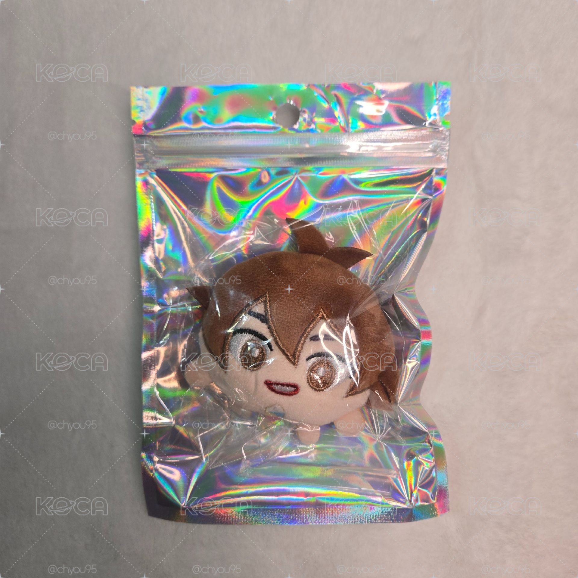 4週年快閃 豹球 夾鏈袋 魔球徽章