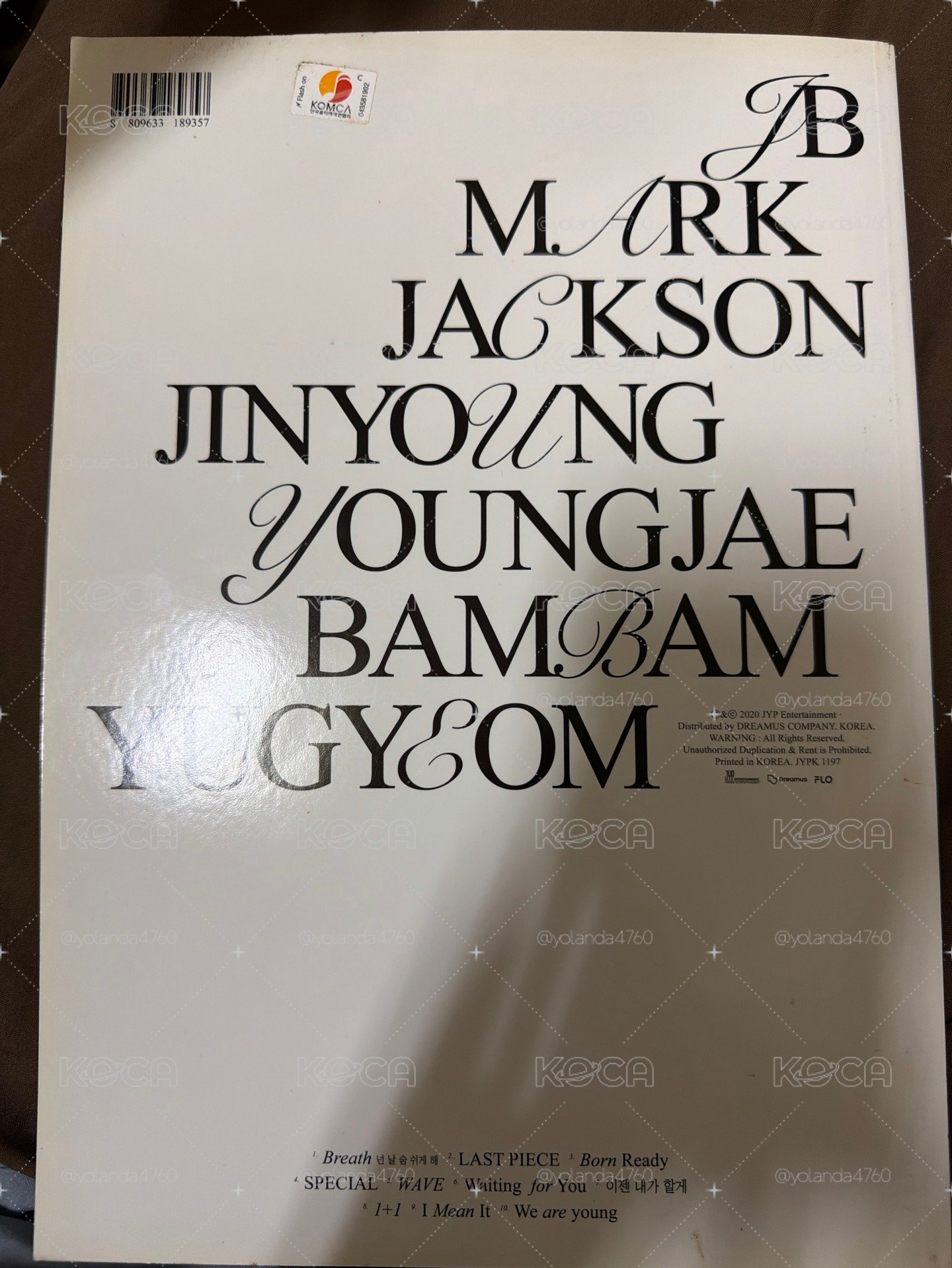 Got7空專(有小瑕疵）