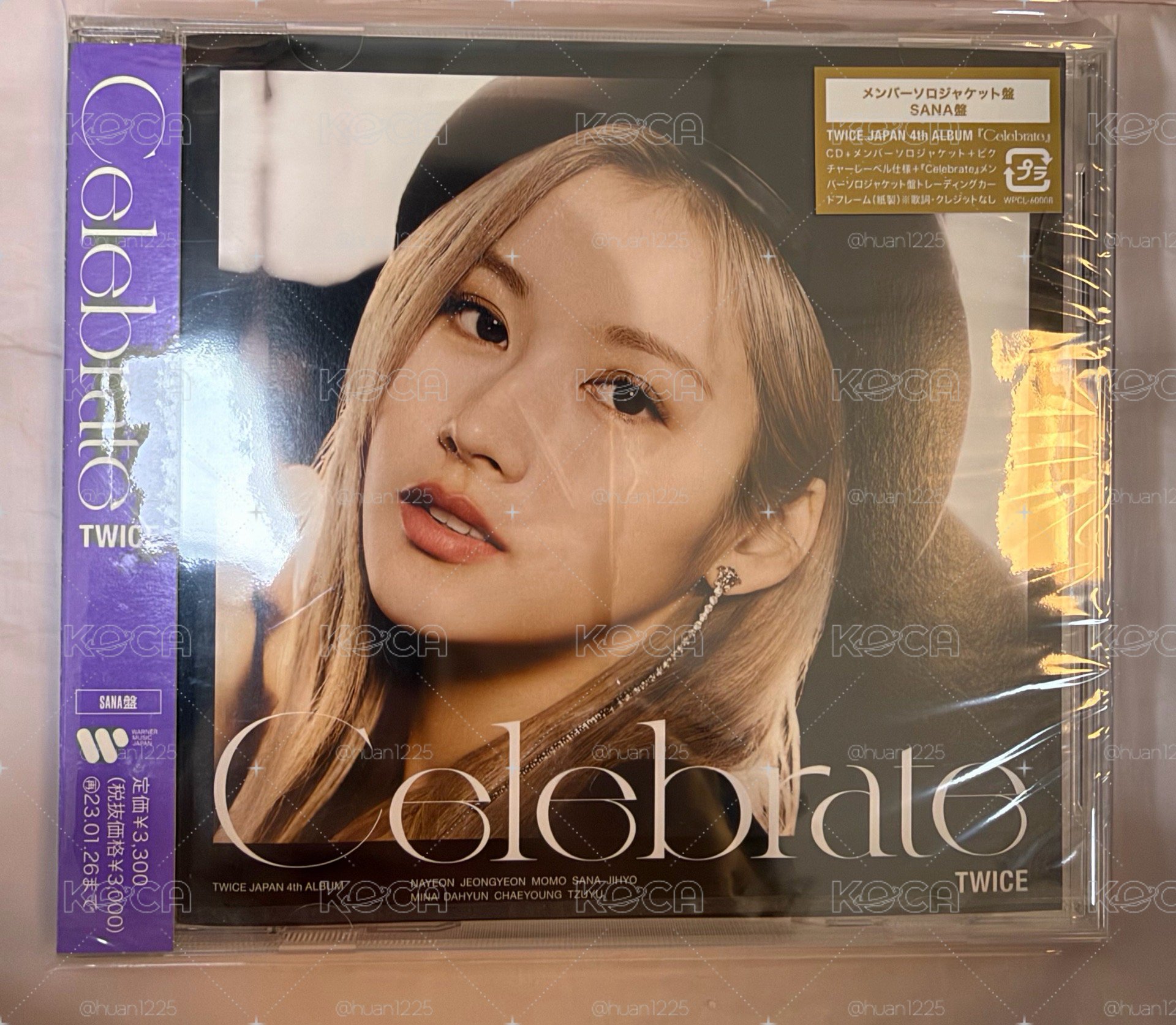 celebrate單封 全新未拆