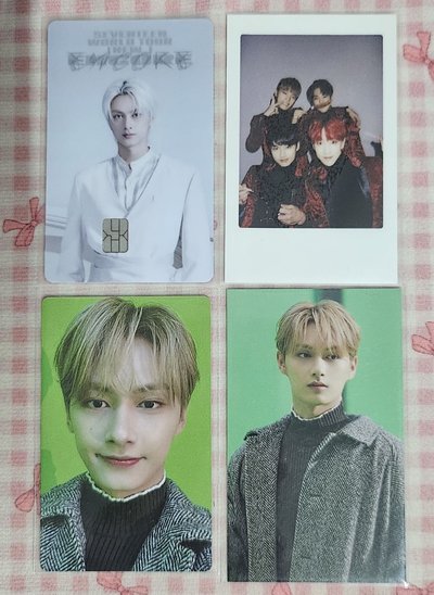 SEVENTEEN 文俊輝 特典 拍立得 小卡