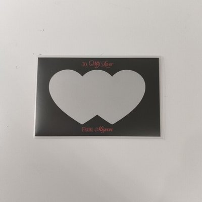 MY, Lover 專輯卡 唇印卡 未掛