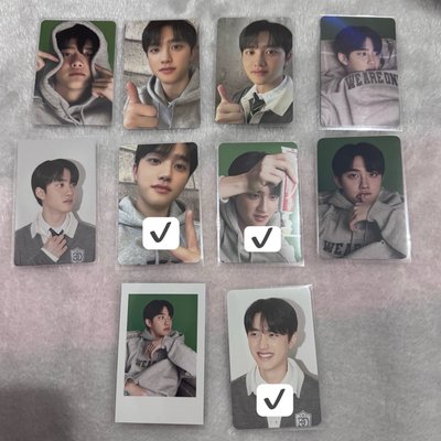 EXO｜D.O. 2024年曆隨機卡B ver.(打勾三張）