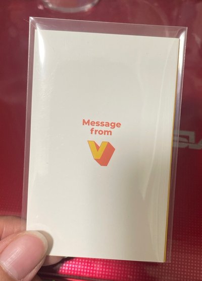 V 訊息卡