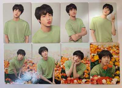 BTS 防彈少年團 金碩珍 Jin 花海珍 LY 日巡 隨機卡 四寸卡