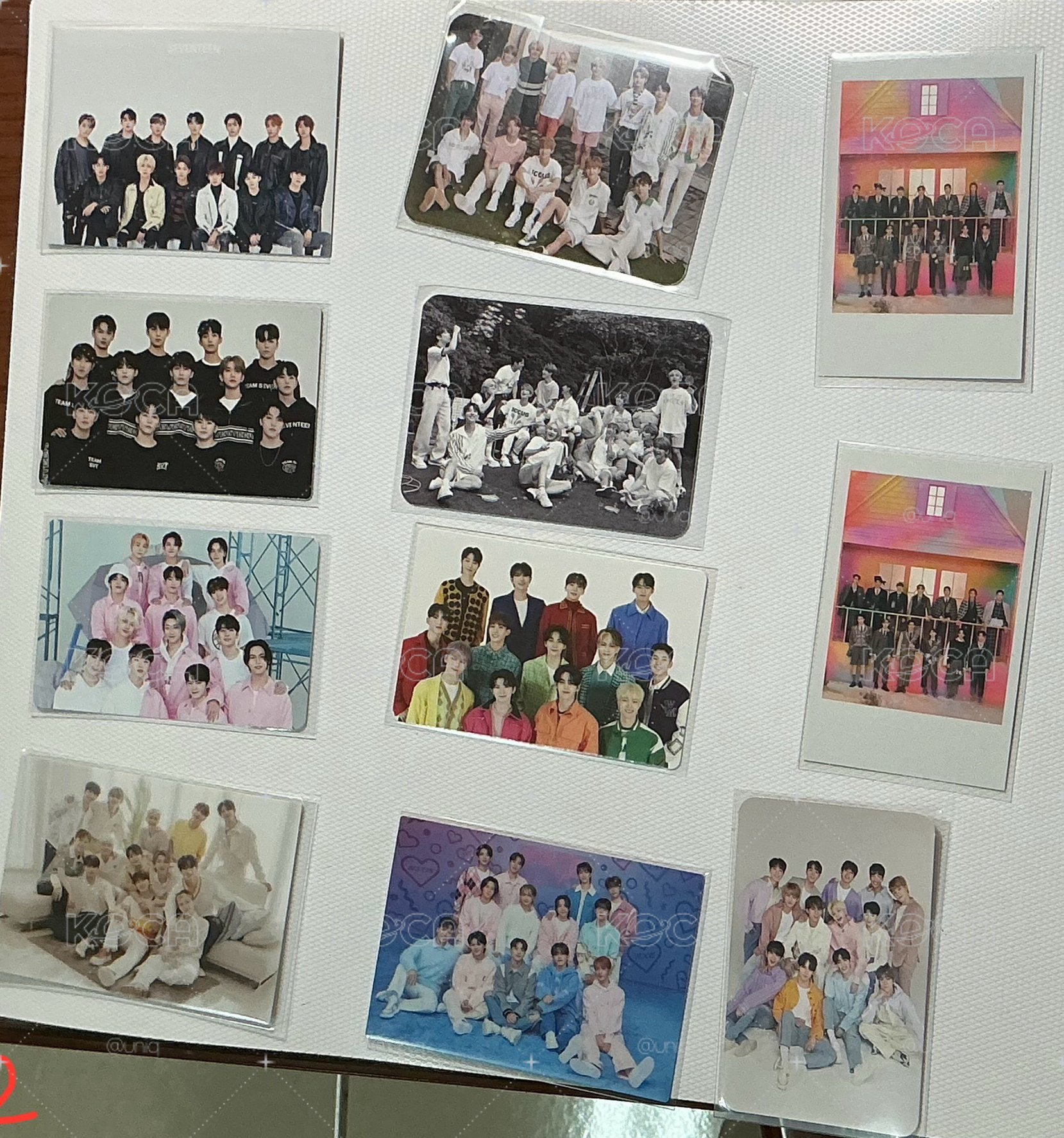 團卡24張 seventeen