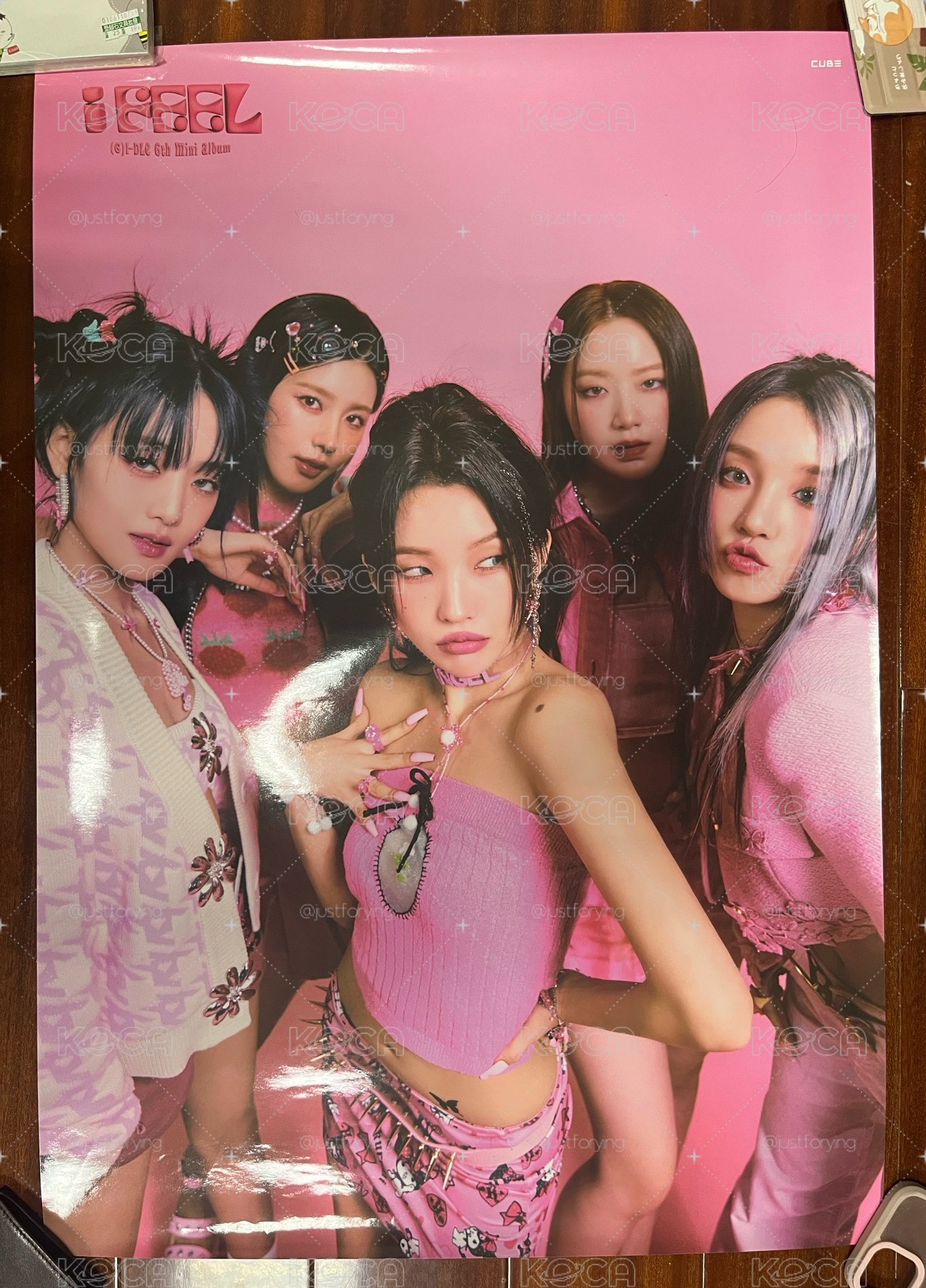 i-dle I feel和正規2海報