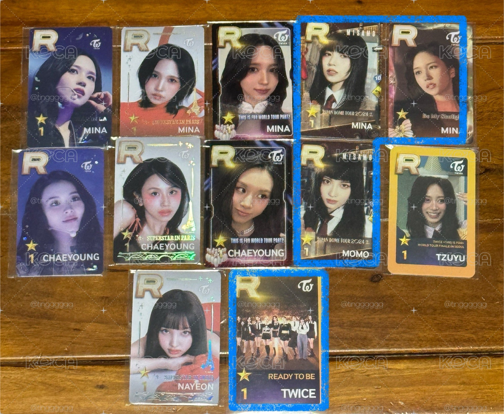 TWICE 遊戲卡