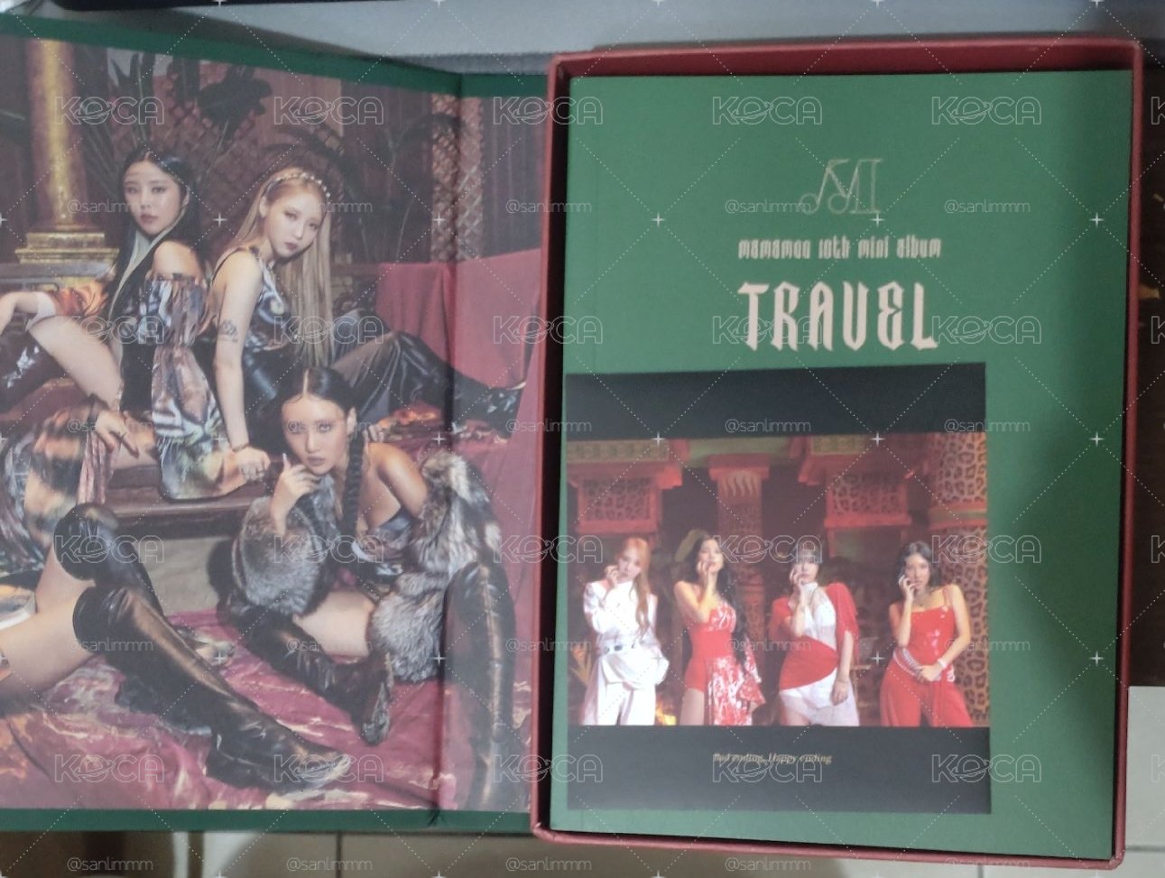 MAMAMOO Travel deep green ver.空專