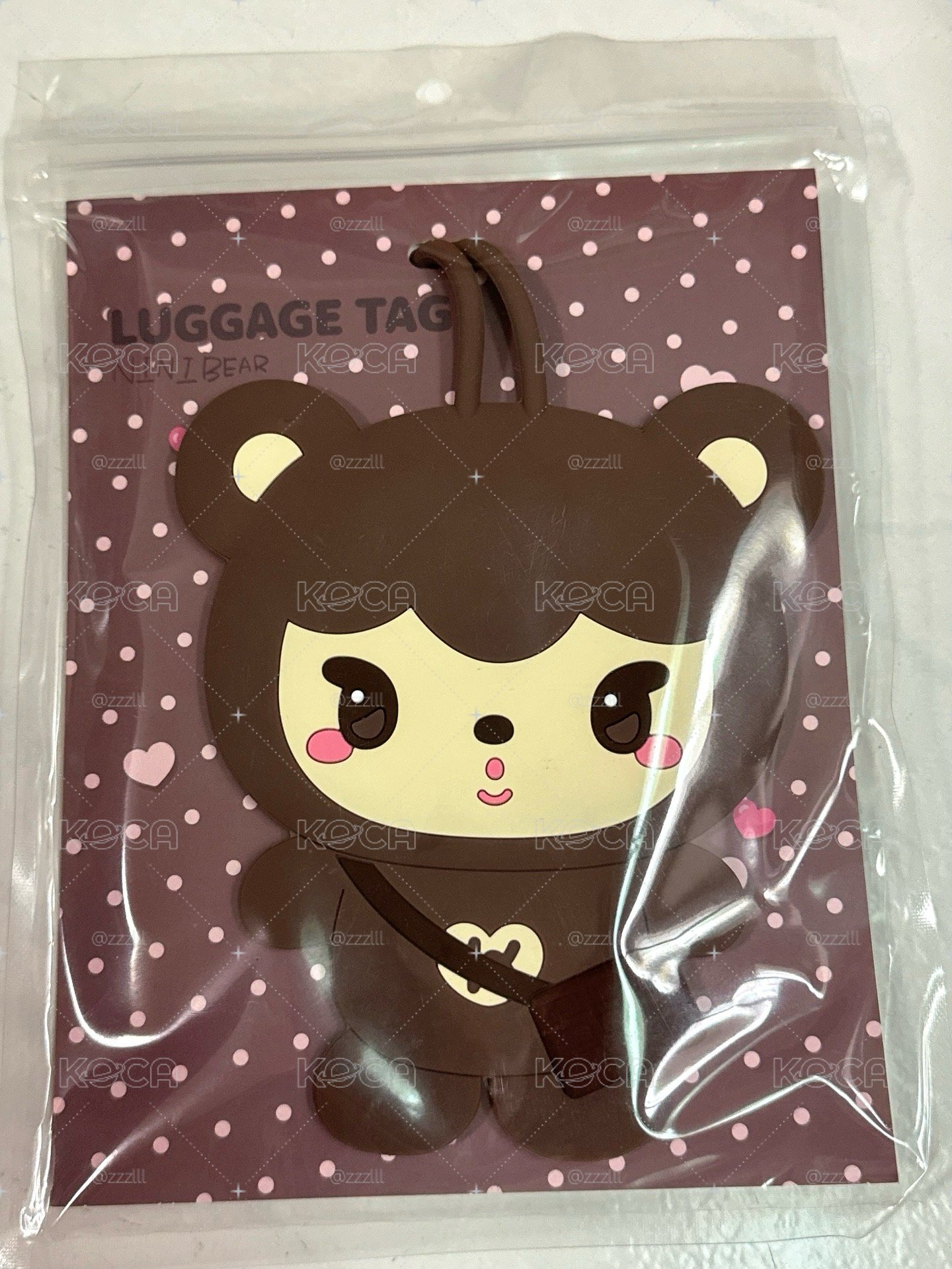現貨 全新未拆 ninibear 行李吊牌 
