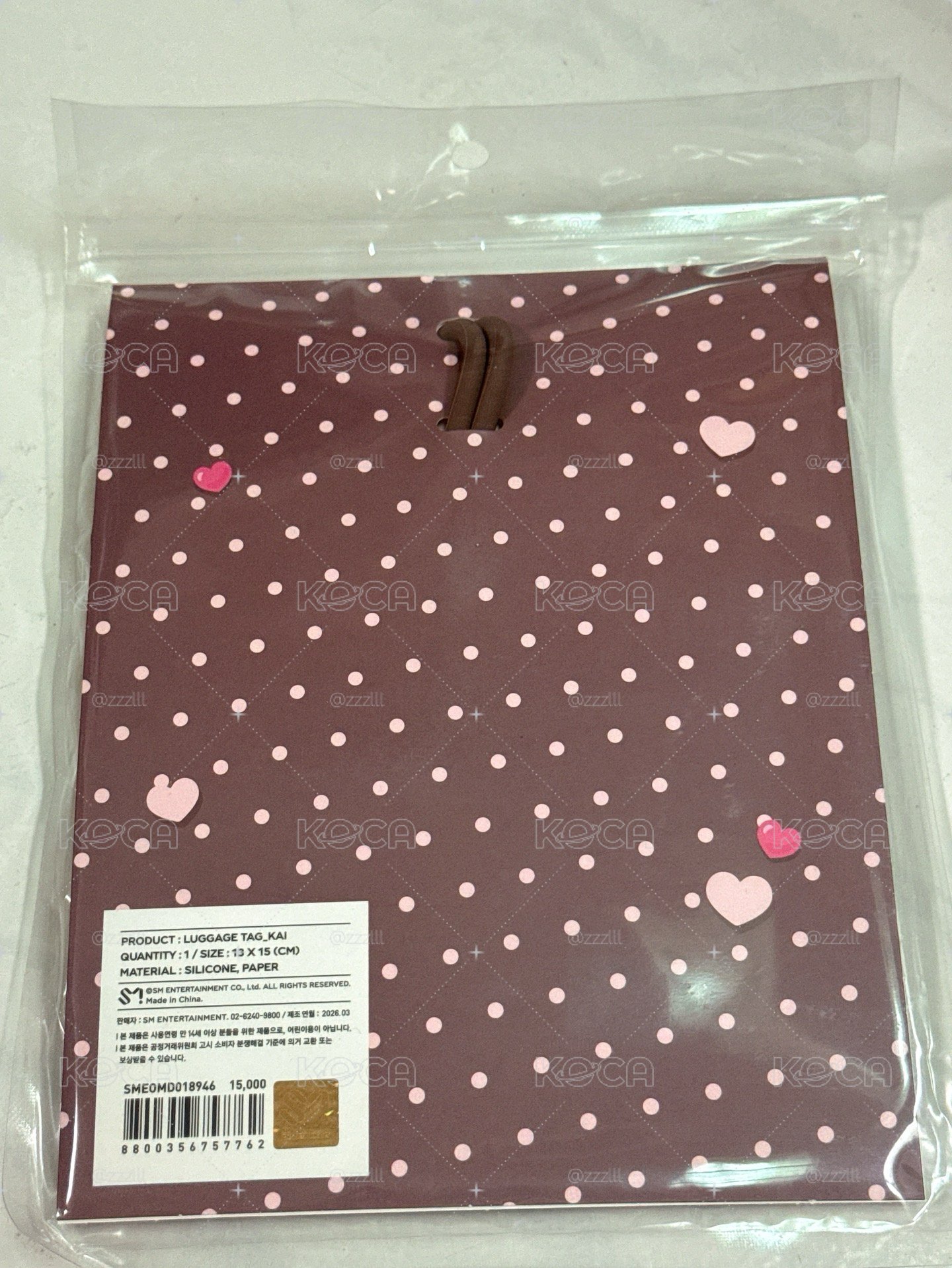 現貨 全新未拆 ninibear 行李吊牌 