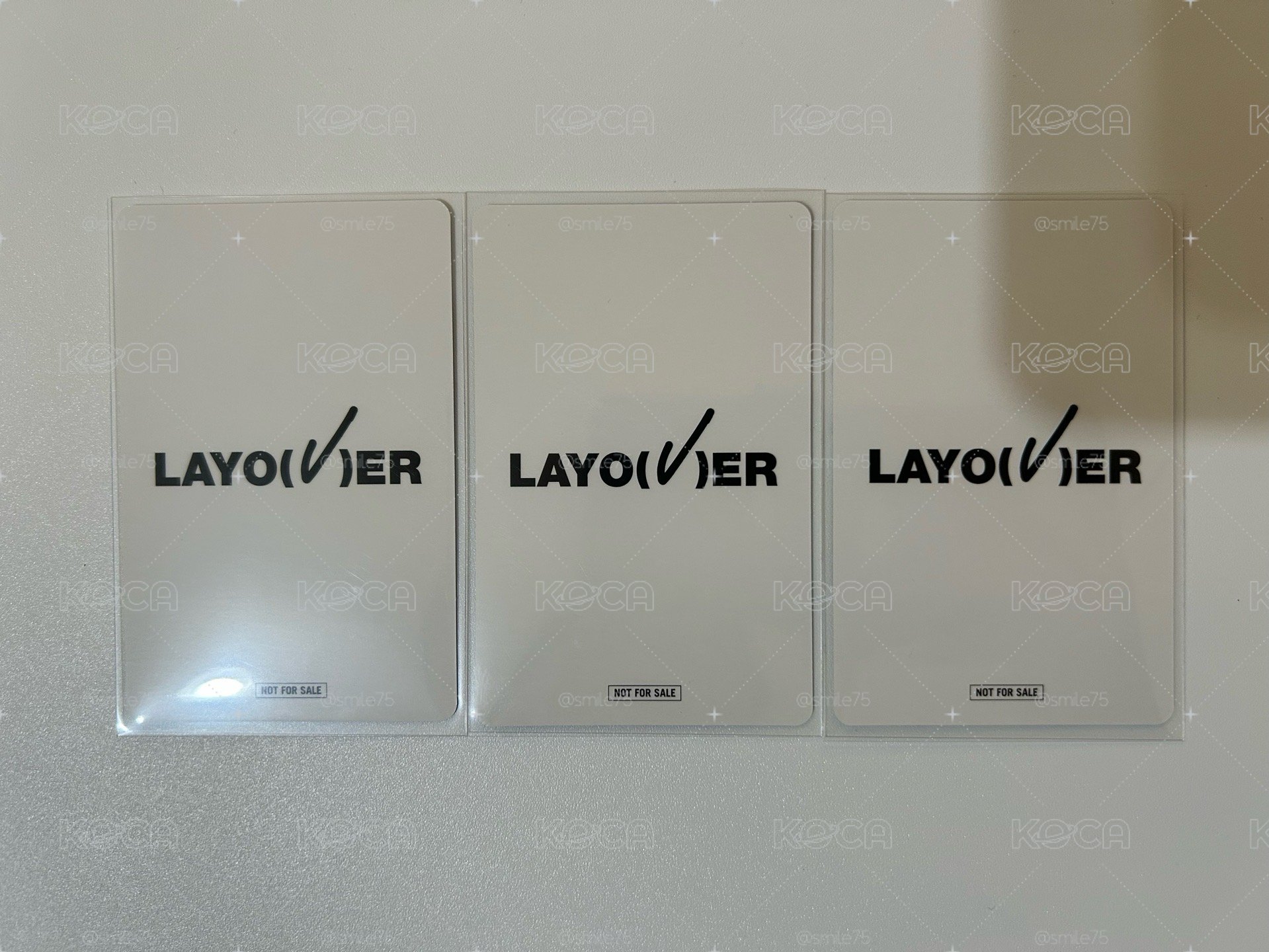 BTS 防彈少年團 金泰亨 Layover JPFC 日咖 幸運卡 LD
