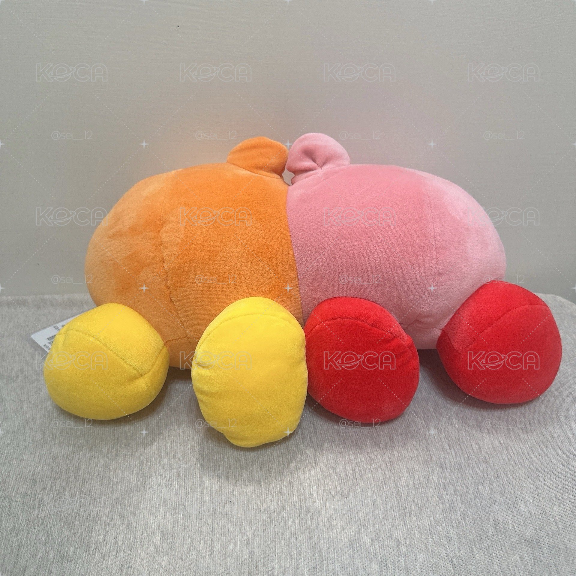 星之卡比和瓦豆魯迪黏在一起 中娃